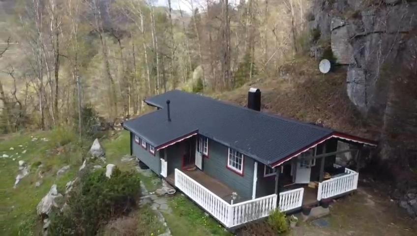 Lyngebu. Nice Family Cabin With Sea View. Vila Lyngdal Exterior foto