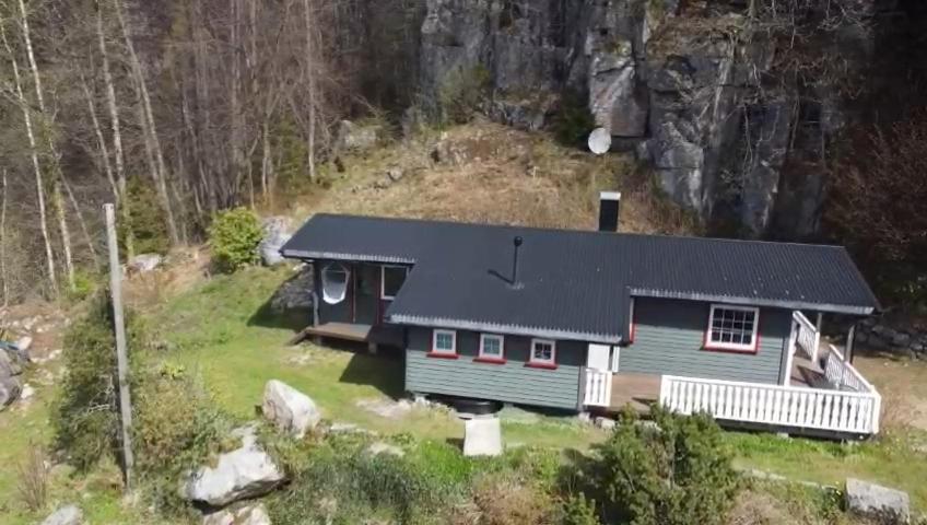 Lyngebu. Nice Family Cabin With Sea View. Vila Lyngdal Exterior foto